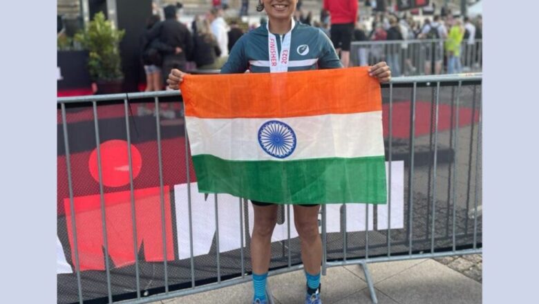 Fitness trainer and skilled athlete Shivangi Sarda excelled at the Ironman Triathlon in Germany