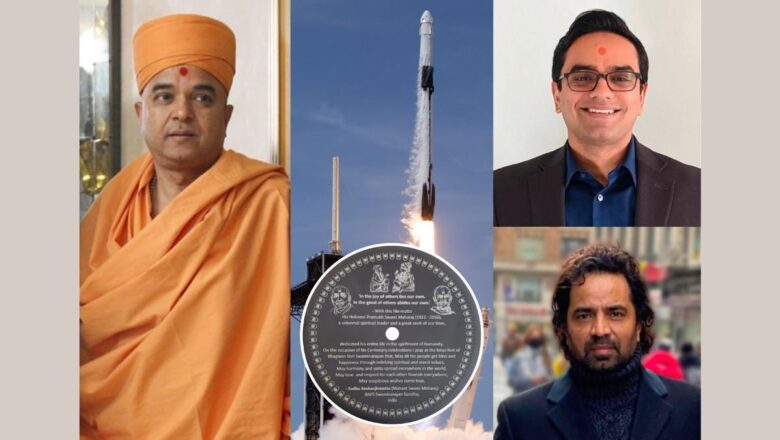 Celebrating a Lunar Milestone: Kush Patel and Jay Patel’s Commemoration of Pramukh Swami Maharaj and Param Pujya Bramvihari Swami’s Legacy on the Moon