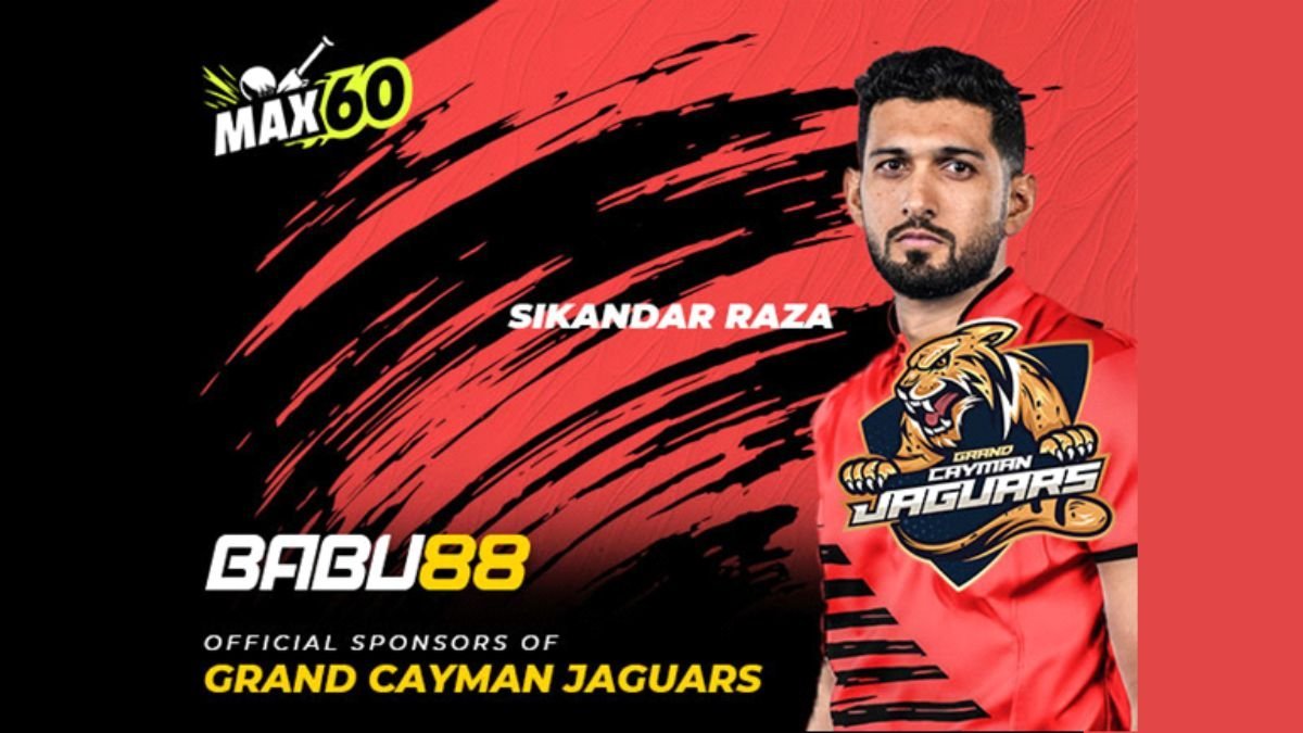 BABU88 Partners with Grand Cayman Jaguars to Sponsor Max60 Caribbean League 2024