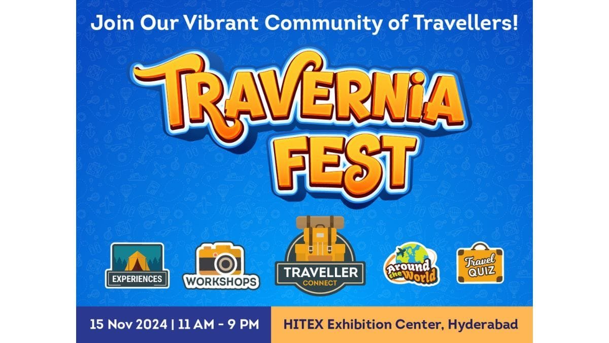 Unique Travel Event ‘Travernia Fest’ Set to Ignite the Spirit of Exploration in Hyderabad