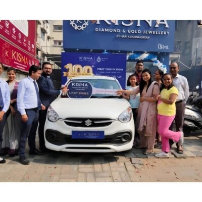 Kisna Diamond & Gold Jewellery Presents Car, Vouchers As Grand Prizes To Lucky Draw Winners