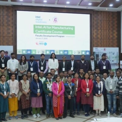 Intel India, GTU organise Faculty Development Programme on AI for Manufacturing