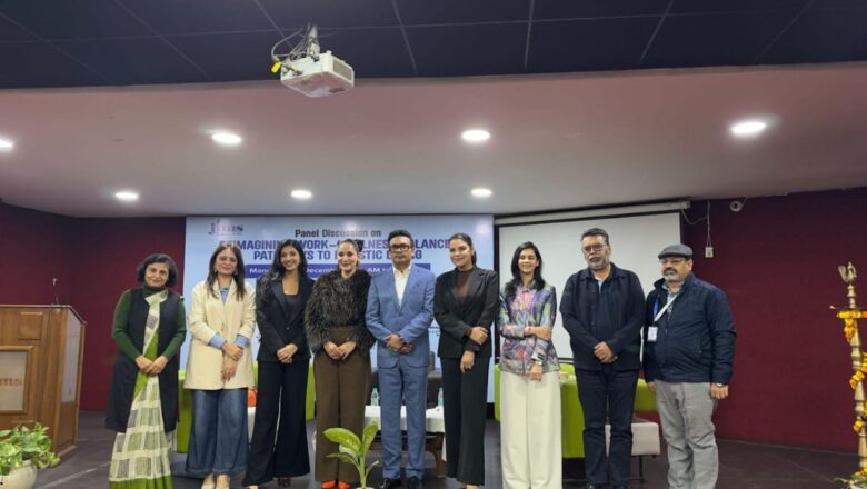 JIMS Kalkaji Hosts Panel Discussion on “Reimagining Work–Wellness Balance: Pathways to Holistic Living