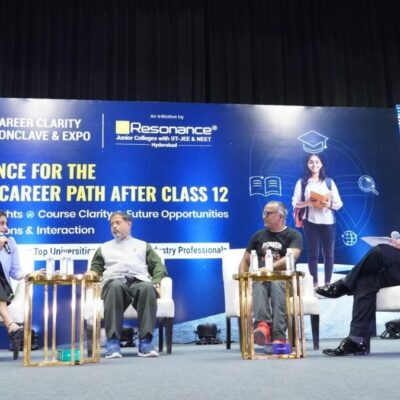 Resonance Hyderabad Hosted Career Clarity Conclave & Expo at JNTU Auditorium, Hyderabad