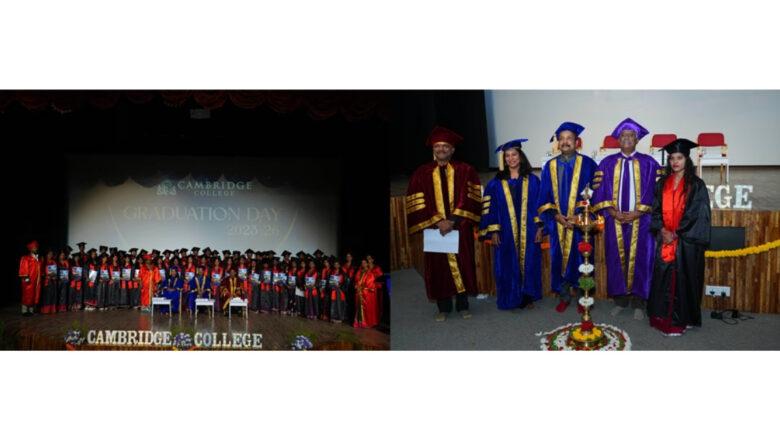 ‘Be Skill Oriented and Society Ready’: Chairman Shri D.K. Mohan Sets Vision at Cambridge College Graduation 2026