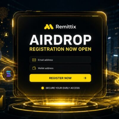 Remittix Airdrop Registration Is Now Open As Community Rushes To Secure Early Access