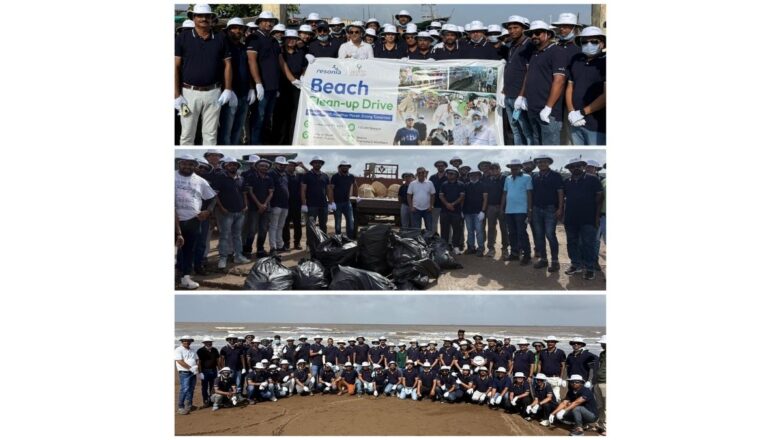 Khavda 4C Power Transmission Limited Marks World Environment Day with Major Beach Clean-Up Drive at Ubhrat; 1,500 Kg Waste Collected