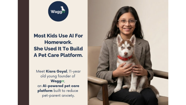 11-Year-Old Agra Student Helps Build AI-Powered Pet Care Platform Waggrr