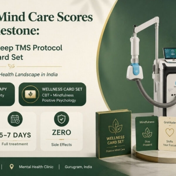 Positive Mind Care Scores Dual Milestone: FDA-Approved Accelerated Deep TMS Protocol and Wellness Card Set to Transform Mental Health Landscape
