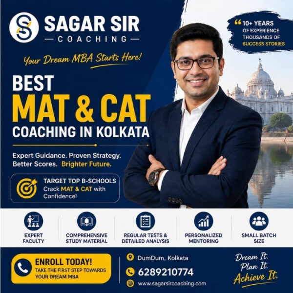 Affordable MBA Entrance Coaching Gains Momentum as Sagar Sir Coaching Helps Students Achieve Top Percentiles
