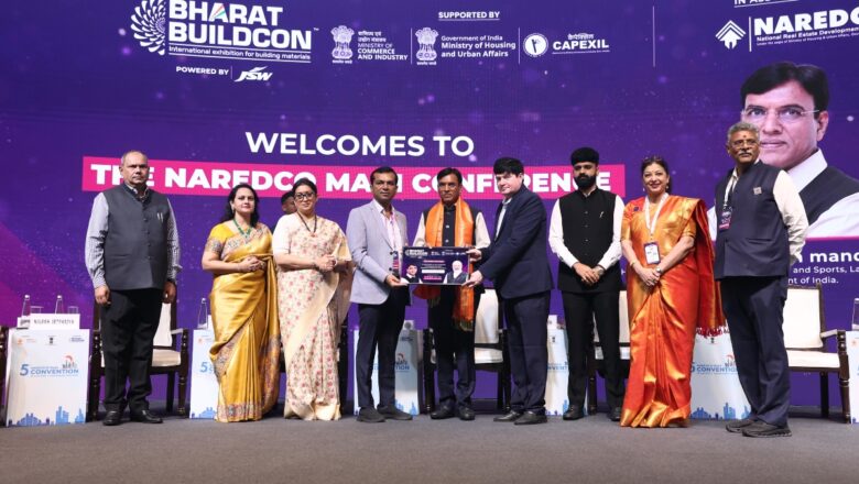 Union Minister Mansukh Mandaviya Visits Bharat Buildcon 2026; Says First Two Days Have Surpassed Footfall of Entire Previous Edition
