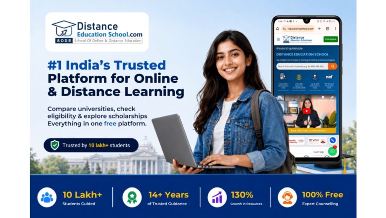 Distance Education School Supports 4 Lakh Plus Students in Securing Admission to Online and Distance Programs
