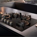 Hafele Cronus Digi-Step Hobs Simplify Cleaning with Thoughtful Burner Design