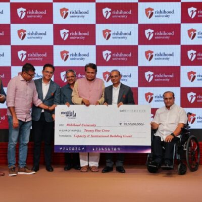 Motilal Oswal Foundation commits Rs 25 Crore to Rishihood University in first-of-its-kind Institution-Building grant