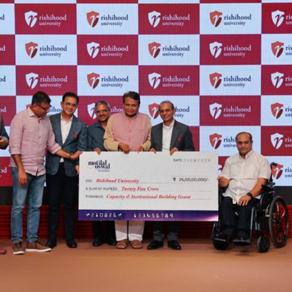 Motilal Oswal Foundation commits Rs 25 Crore to Rishihood University in first-of-its-kind Institution-Building grant