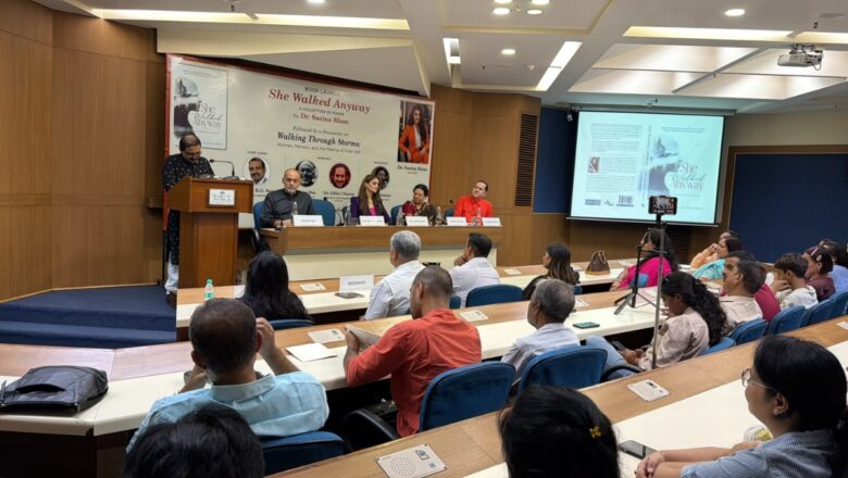 Dr. Sazina Khan’s She Walked Anyway to Be Launched at India Habitat Centre