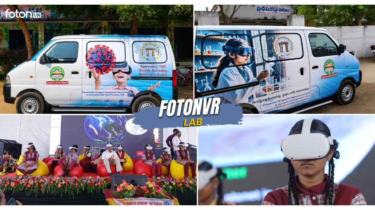 How VR is Enhancing School Education in Rural Areas of Telangana: An Impact Case Study by fotonVR & GCNR-PNN