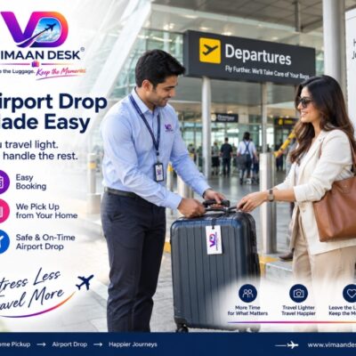 Travel to the Airport Without Your Bags: BagSwift, a Vimaan Desk Brand, Launches Home-to-Airport Baggage Pickup & Check-in Counter Assistance