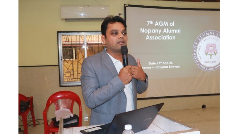 Shyam Agarwal Elected President of Nopany Alumni Association; New Leadership Team Takes Charge