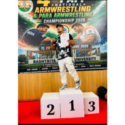 Invertis University Student Selected to Represent India at World Armwrestling Championship 2026