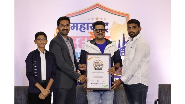 Mr. Yogesh Jadhav & Mr. Shubham Hanumant Talekar Honoured as ‘Best Safety-Compliant Scaffolding Solutions Provider Company in Pune’