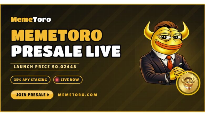 Best Crypto Presale: MemeToro Advances Past $122K as Bitcoin, XRP and Solana Slide in Market Sell-Off