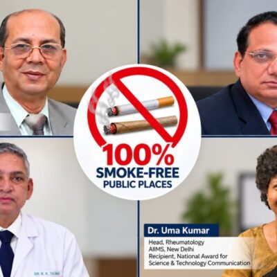 3.25 lakh Indians die annually from second-hand smoke: Experts seek 100% smoke-free public places