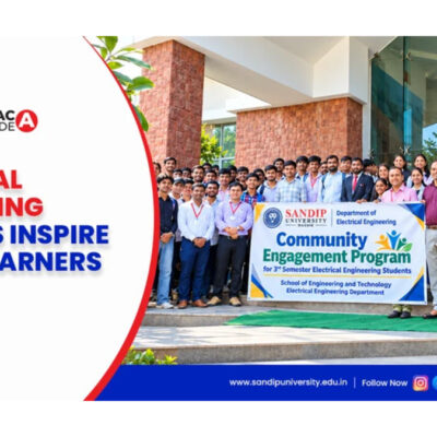 Bridging Science and Society: Sandip University Electrical Engineering Students Inspire Young Learners