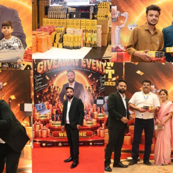 Indian Social Worker Rahul Gupta Supports Emerging Content Creators; Essential Equipments Distributed at Influencer Giveaway Event